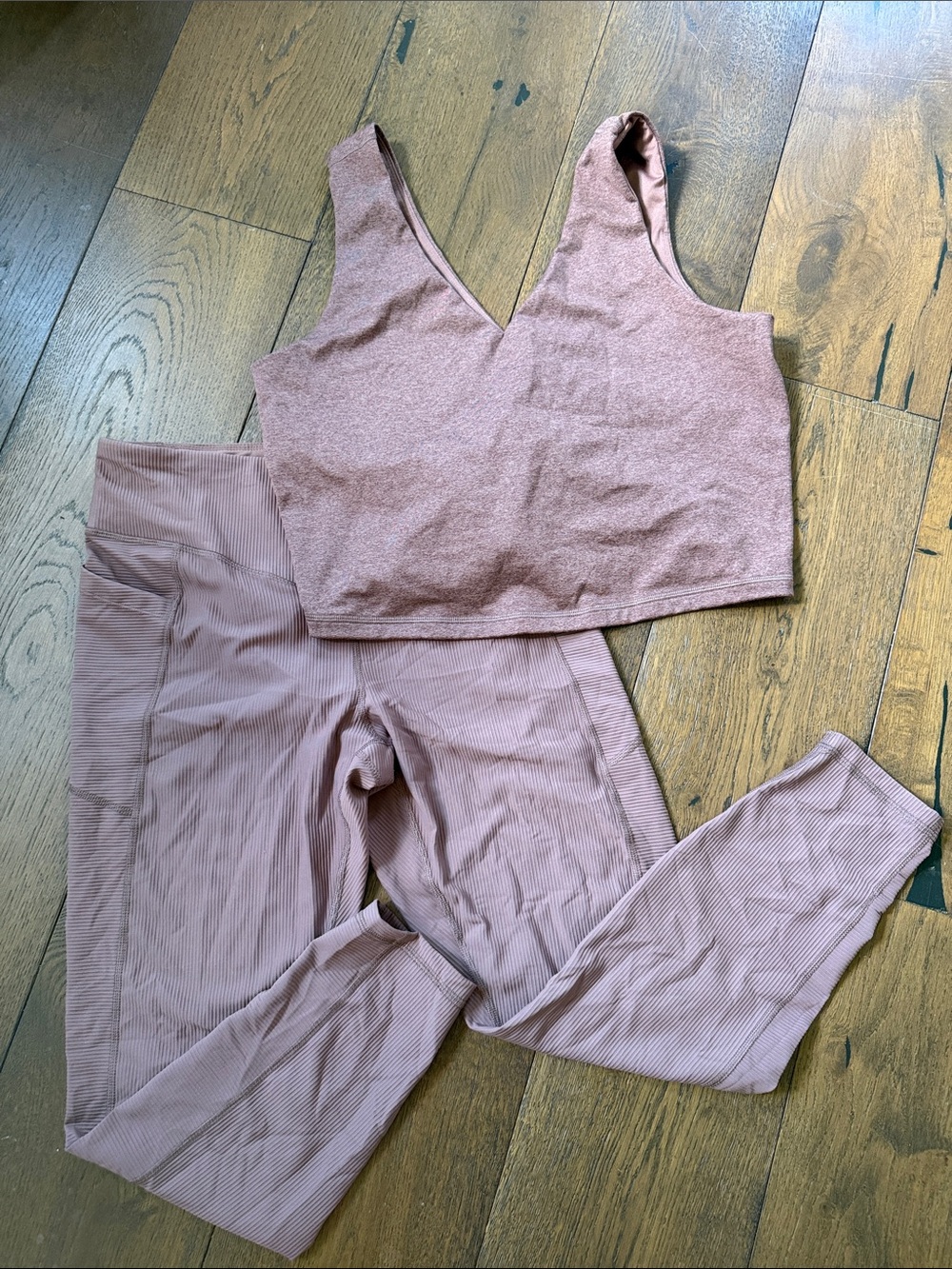 Women's Ribbed Two-Piece Active Set